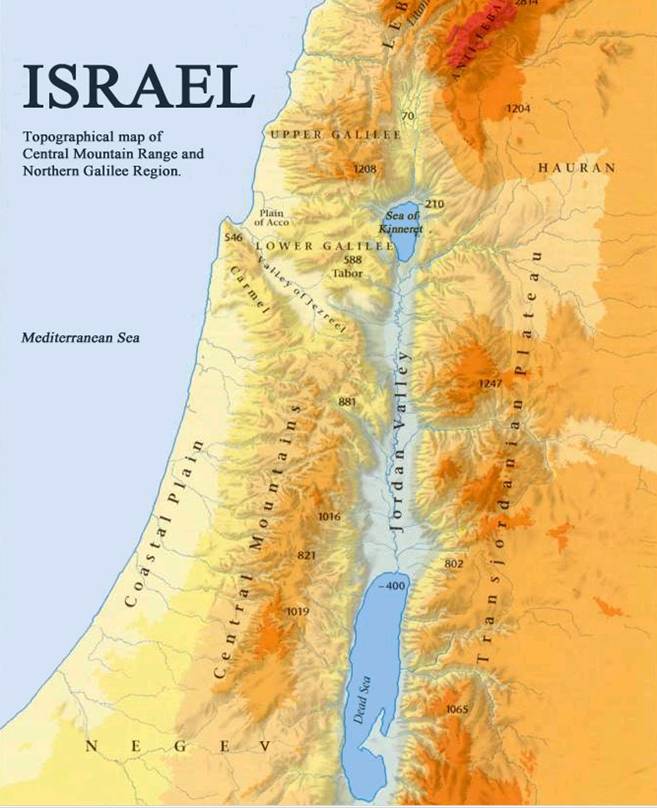 7 TOPOGRAPHY worksheets WORKSHEETS  israel   geography Page
