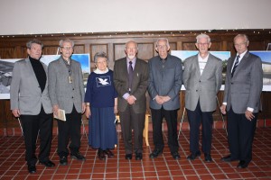 Seven alumni from the 1953 classes of two of CMU’s predecessor colleges, Canadian Mennonite Bible College and Mennonite Brethren Bible College, gathered for their 60-year reunion during Fall Festival.