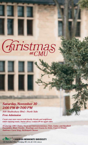 Christmas at CMU 2013