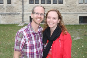 Brent Durksen and Kari Enns Durksen flew in from Calgary to reconnect with their Class of 2004 peers and the rest of the CMU community at Fall Festival.