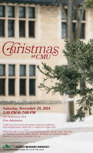 Christmas at CMU Poster