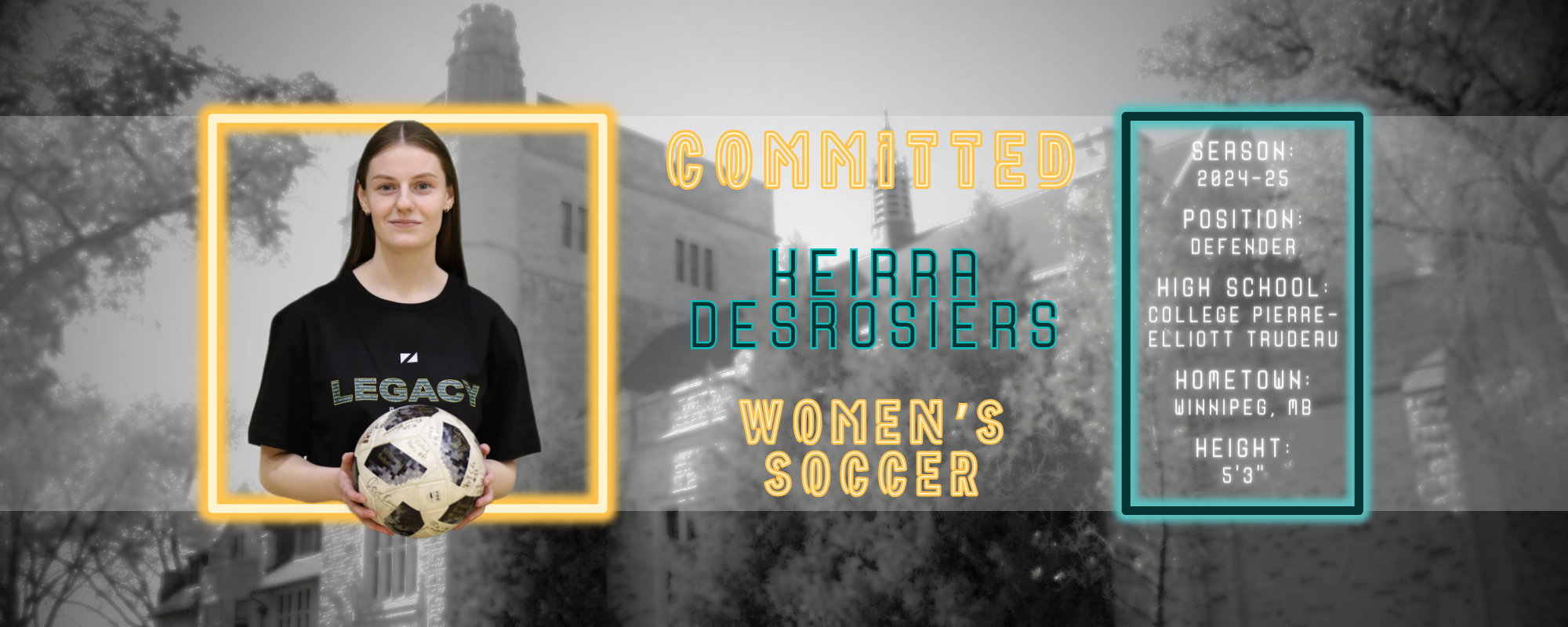 Women’s Soccer Bring in Perennial Champion Desrosiers