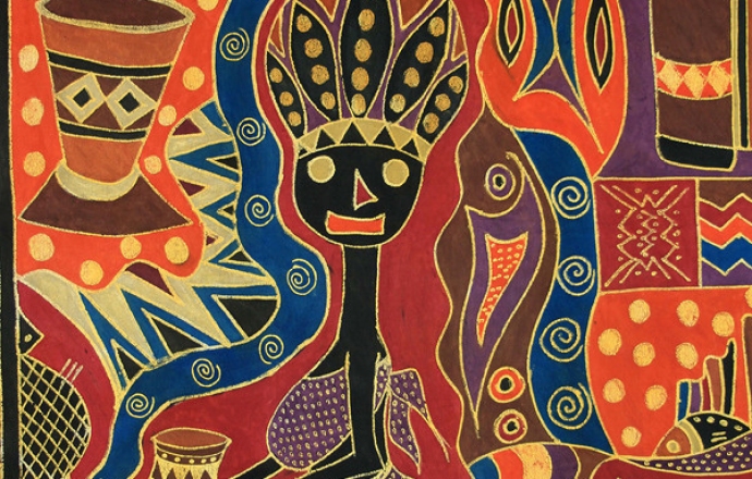Batik 1 by Vivian Nkomo