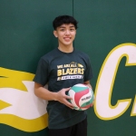 Blazers Men's Volleyball Ink Local Talent Francisco