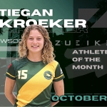 Tiegan Kroeker: October's Zueike Female Athlete of the Month