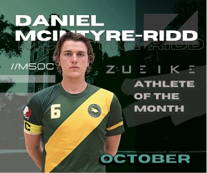 Daniel McIntyre-Ridd: October's Zueike Male Athlete of the Month