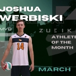 Joshua Werbiski: March's Zueike Male Athlete of the Month