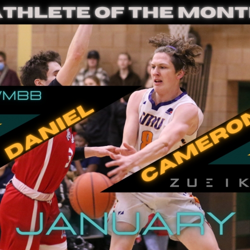 Daniel Cameron: January's Zueike Male Athlete of the Month