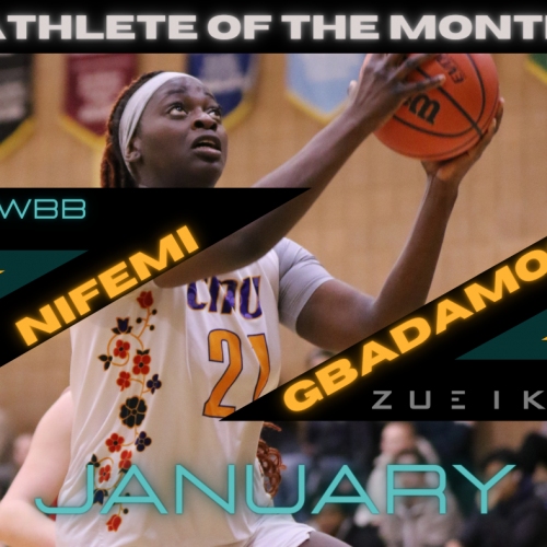 Oluwanifemi Gbadamosi: January's Zueike Female Athlete of the Month