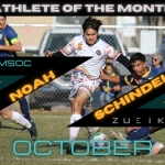 Noah Schindel: October's Zueike Male Athlete of the Month