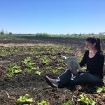 Marta Bunnett Wiebe, editor of <i>Germinating Conversations: Stories from Sustained Rural-Urban Dialogue on Food, Faith, Farming, and the Land</i>