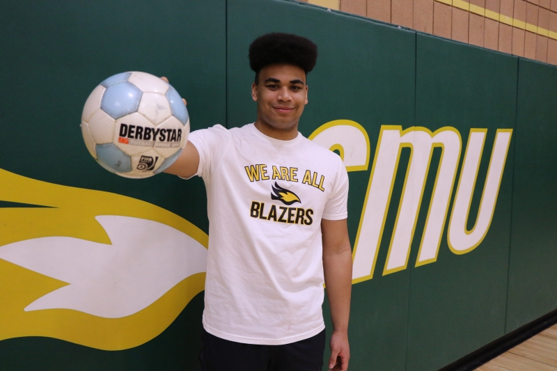 Blazers Men's Soccer Bolster Backline with Byfield