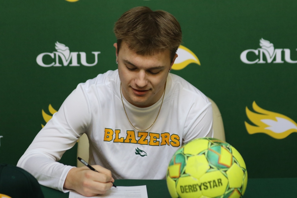 Blazers Men's Soccer Open the 2024-25 Recruiting Class with Impact Player Holfeld