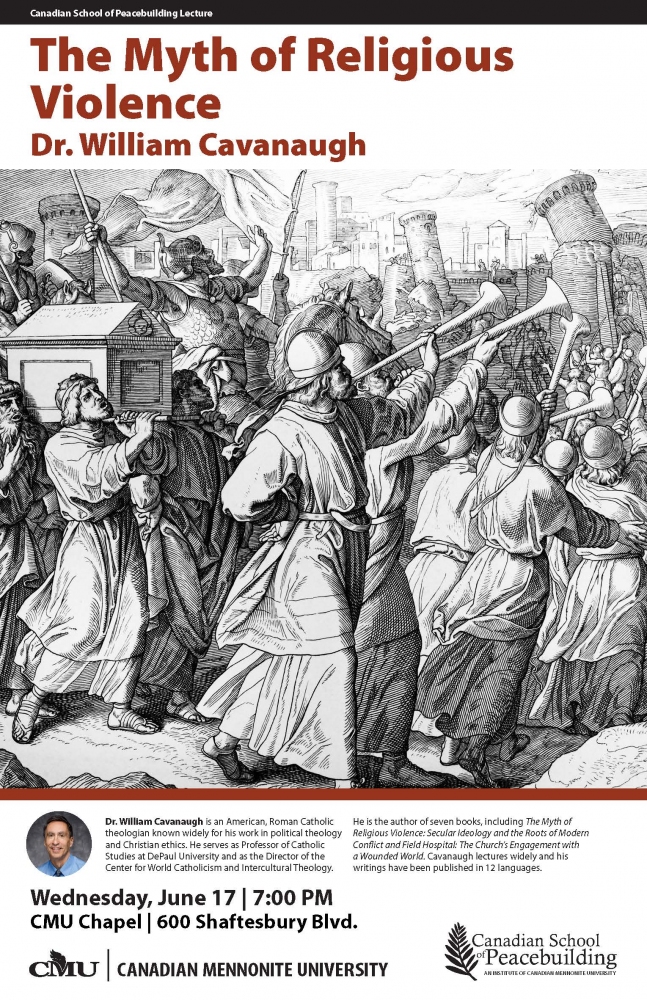 2020 CSOP Lecture - The Myth of Religious Violence 2020 CSOP Lecture - The Myth of Religious Violence