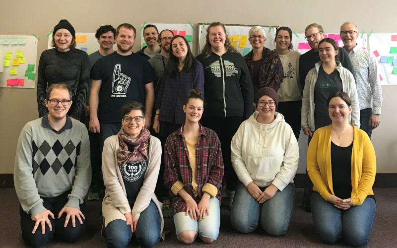 The Ministry Quest 2020 group of students and leaders gathered at  St. Benedict's Monastery to share stories, seek God's voice, and encourage one another in a time of focussed vocational discernment.