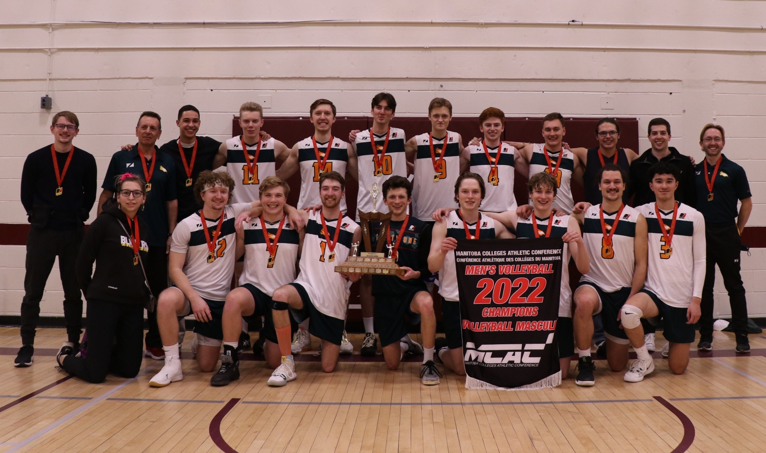 Ranked 11th nationally, the CMU Blazers men's volleyball team has its sights set on the nationals after claiming the 2022 MCAC championship