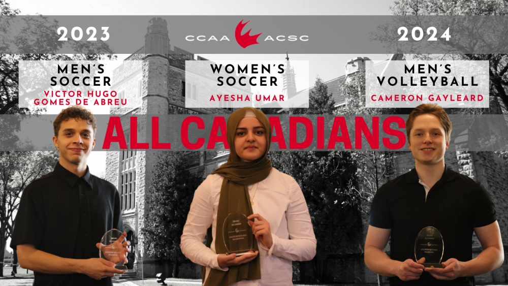 Blazers Recognized as the CCAA's Best in Soccer and Volleyball