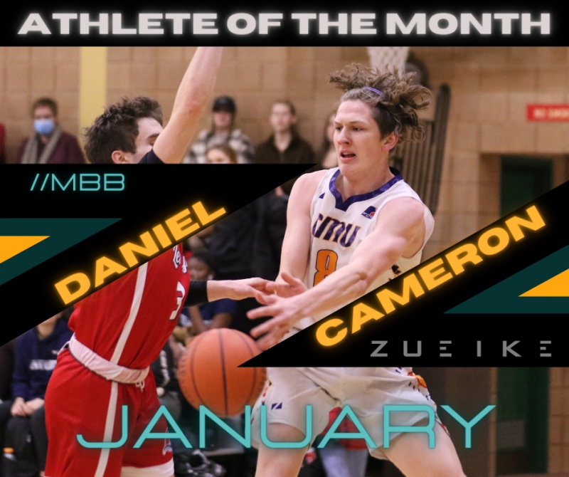 Daniel Cameron: January's Zueike Male Athlete of the Month