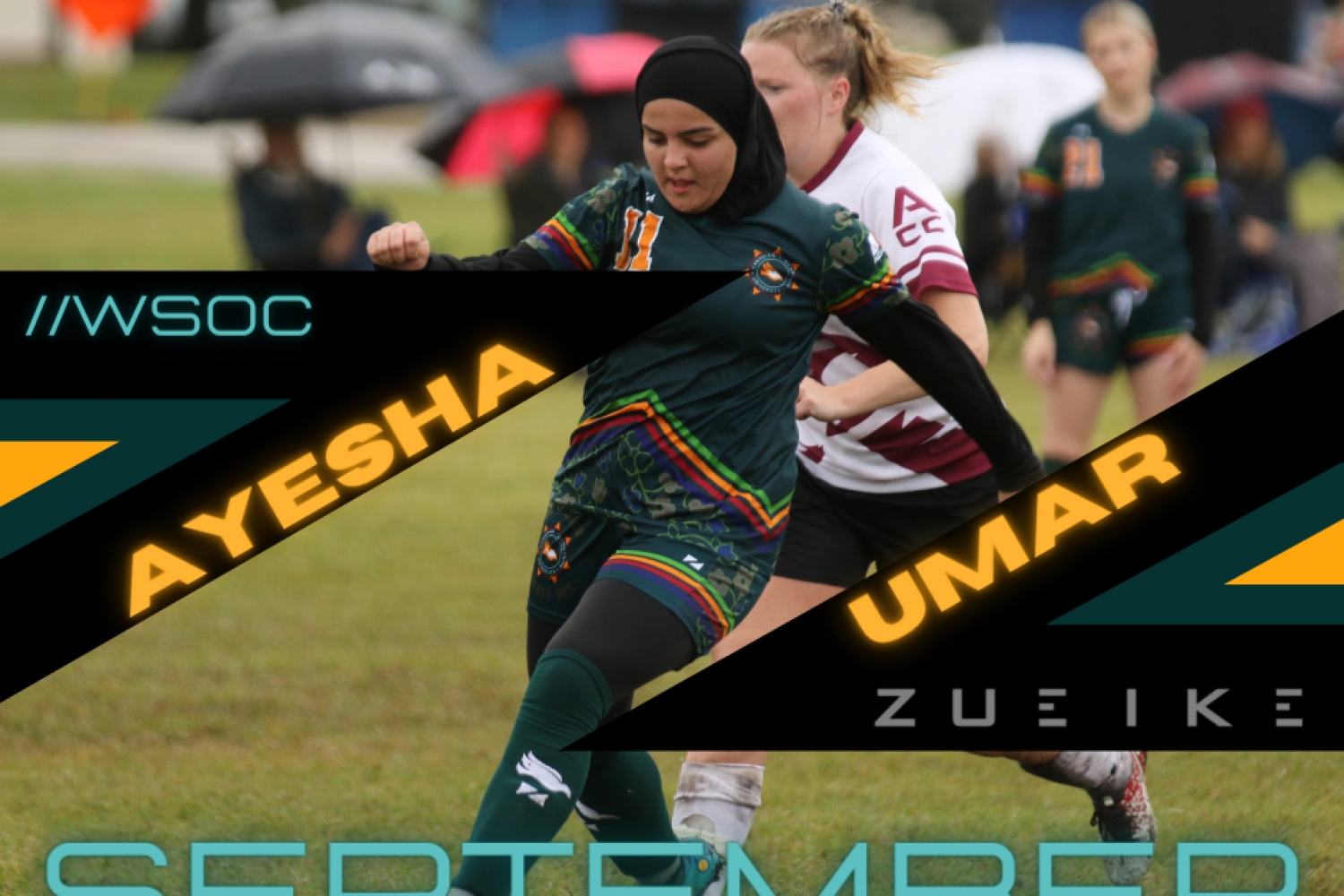Ayesha Umar: September's Zueike Female Athlete of the Month Ayesha Umar: September's Zueike Female Athlete of the Month