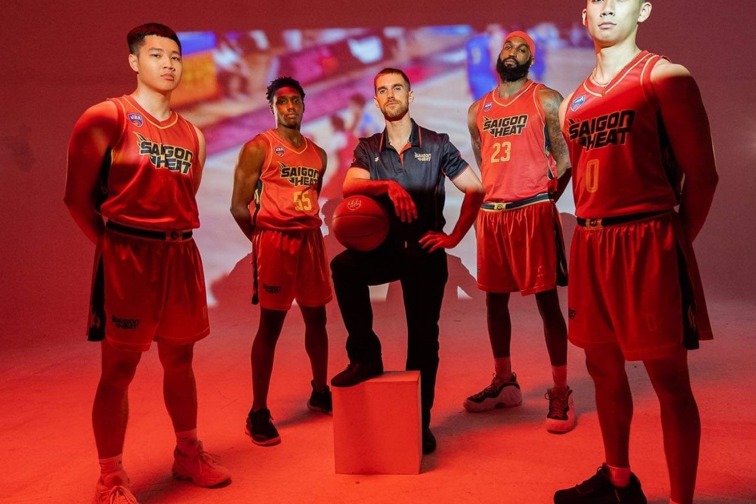 Nguyen suits up for the Saigon Heat Nguyen suits up for the Saigon Heat