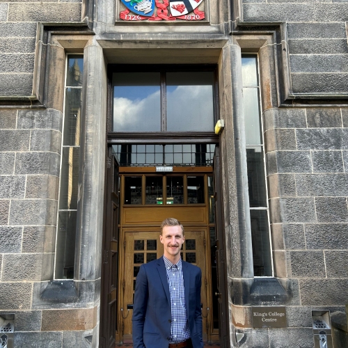 Daniel Rempel graduated from CMU with a Master of Arts in Theological Studies in 2019 before pursuing his doctorate at the University of Aberdeen in Scotland.