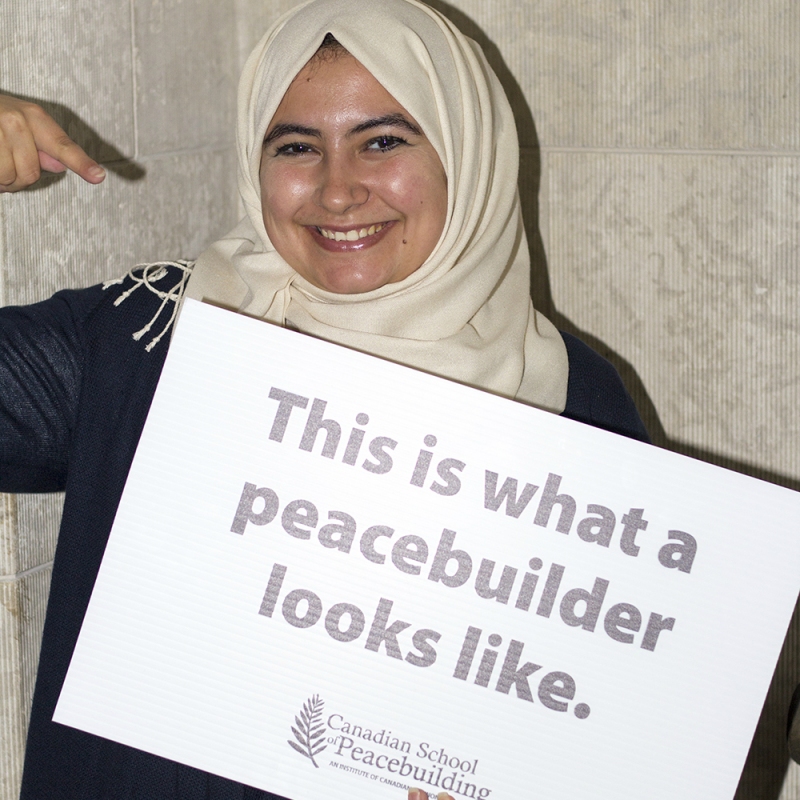 ‘Everybody is accepted’ at the CSOP, Jordanian peacebuilder finds