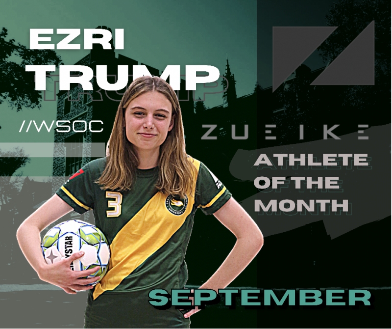 Ezri Trump: September's Zueike Female Athlete of the Month