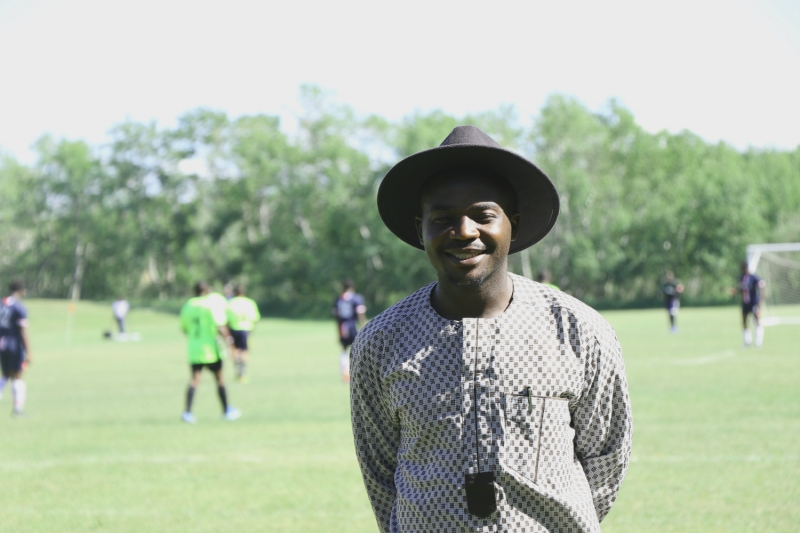 Music everyone can dance to: How defenseman Gode Katembo is using his business savvy and soccer prowess to raise up a community