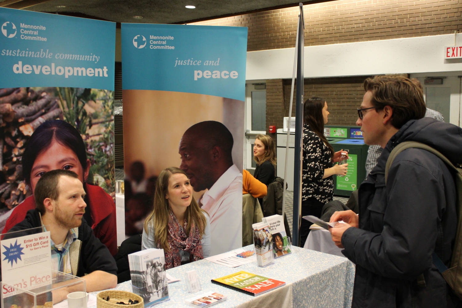 ©Ellen Paulley. Social Justice Fair. Menno Simons College. ©Ellen Paulley. Social Justice Fair. Menno Simons College.