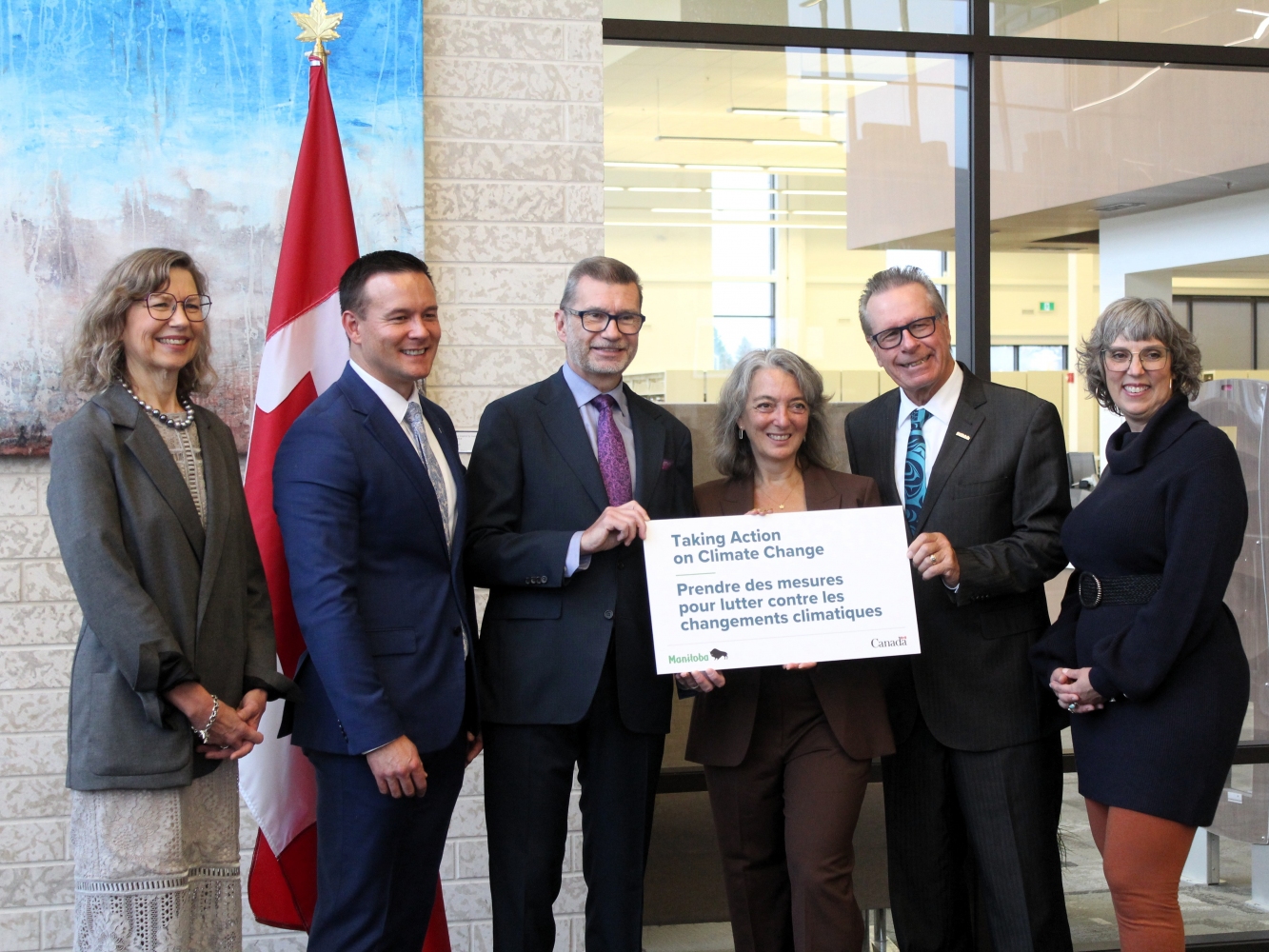 Canada and Manitoba continue to support renewable energy initiatives in the province Canada and Manitoba continue to support renewable energy initiatives in the province