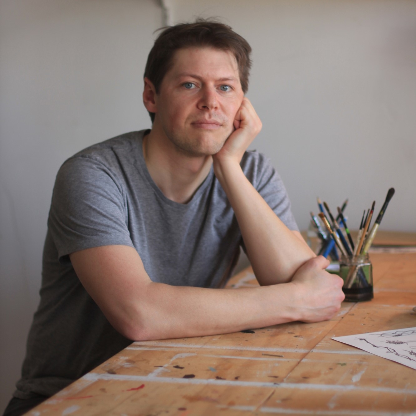 Jonathan Dyck (CMU '09), winner of the McNally Robinson Book of the Year award at the 2023 Manitoba Book Awards.