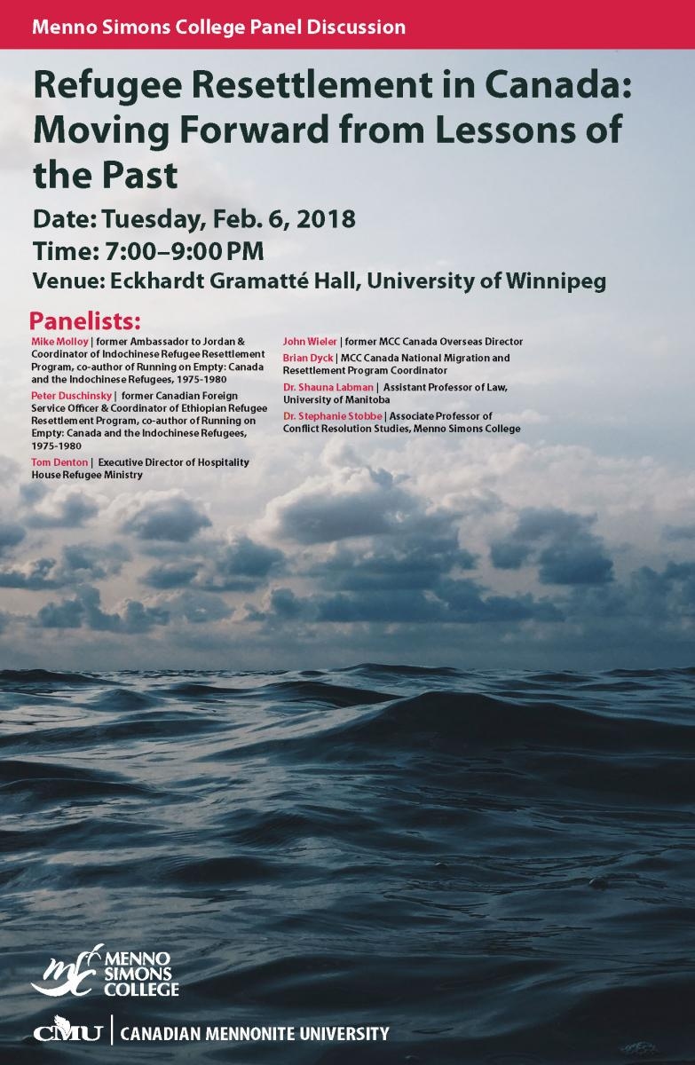 MSC to host refugee resettlement panel discussion