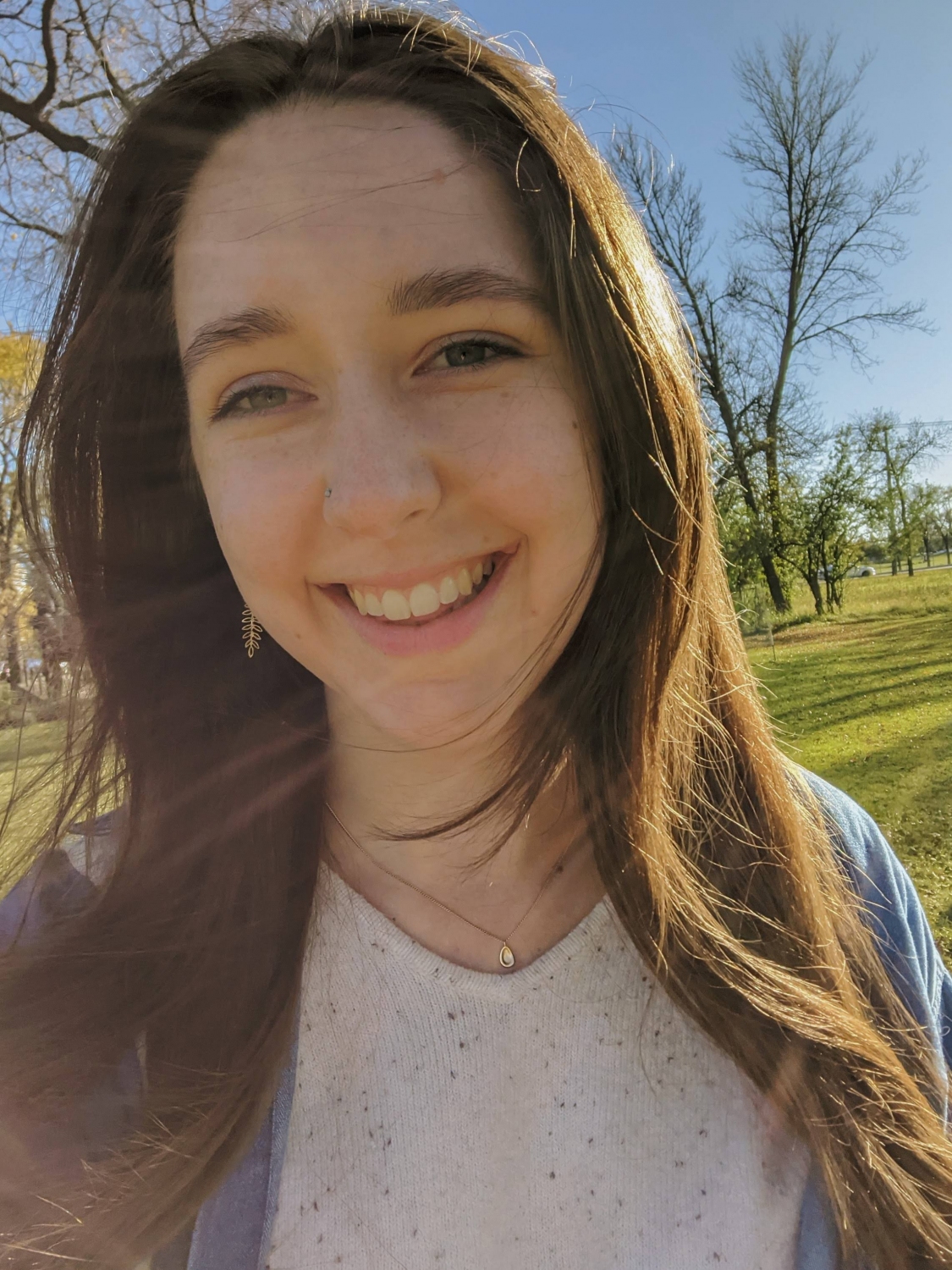 Passionate about sustainability and climate justice: Ruby Anderson is a third-year environmental studies major from Corvallis, Oregon, USA