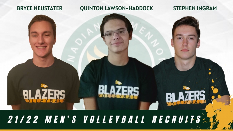 Men's Volleyball Grows Adding Three From Across The Province
