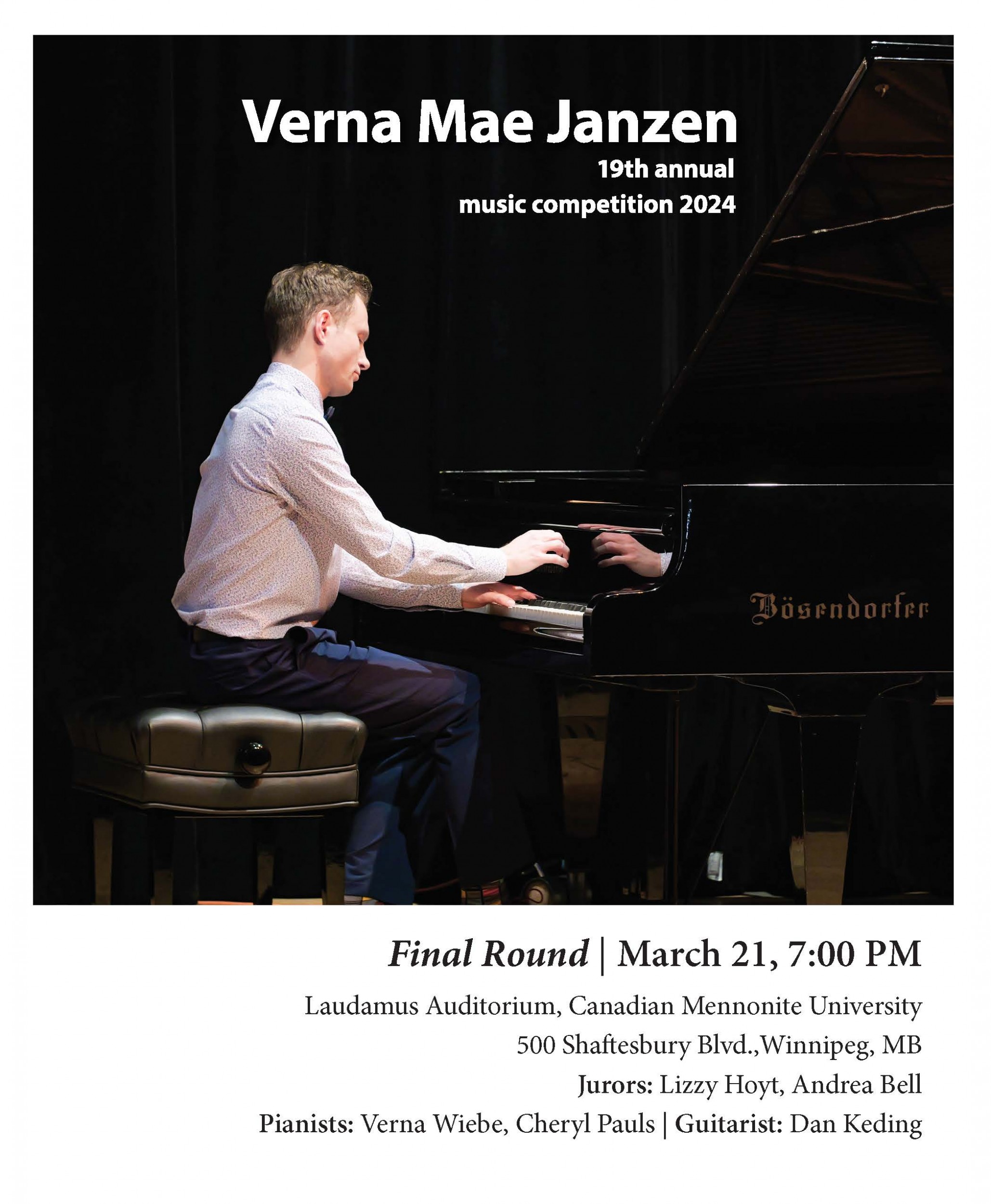 2024 Verna Mae Janzen Music Competition Program Cover (link to pdf)