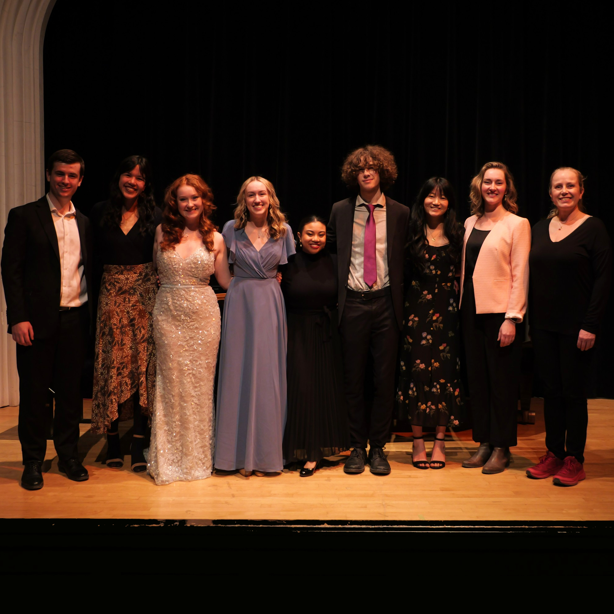 The finalists of 2024 Verna Mae Janzen Music Competition