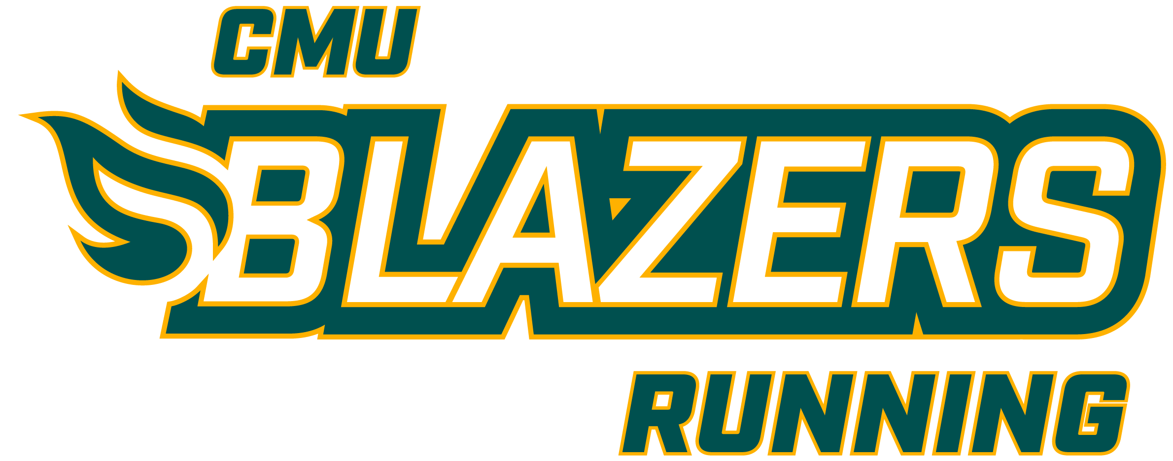Blazers Athletics Running wordmark