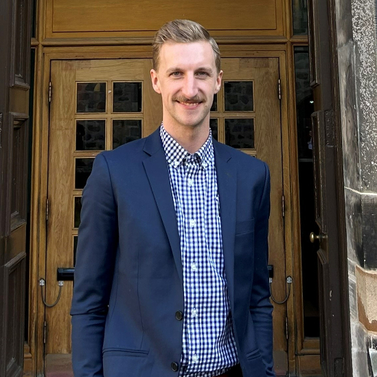 Daniel Rempel at the University of Aberdeen in Scotland