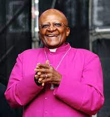 Desmond Tutu smiling