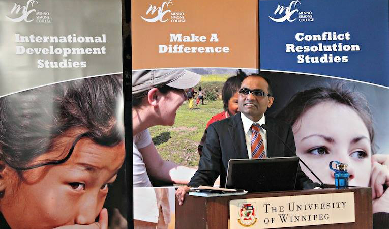 ©Ellen Paulley. Kirit Patel. Menno Simons College.