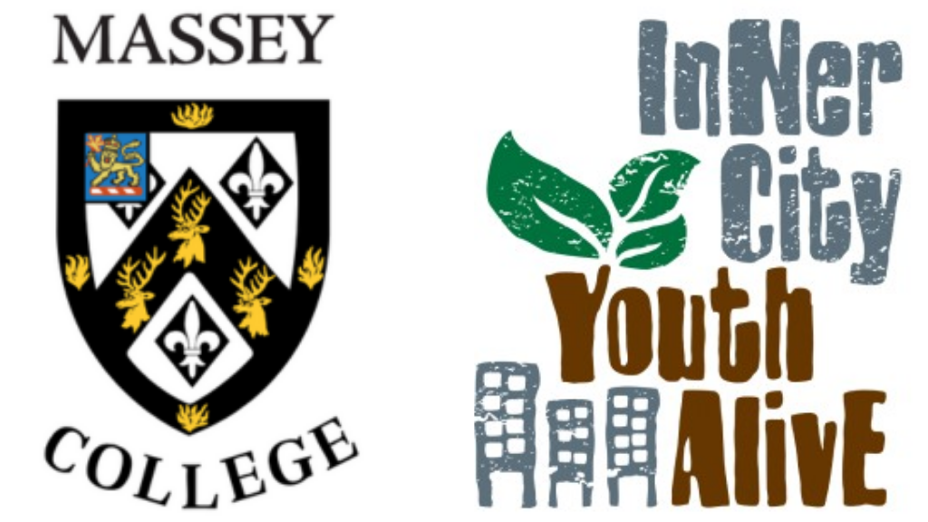 Massey College and Inner City Youth Alive logos