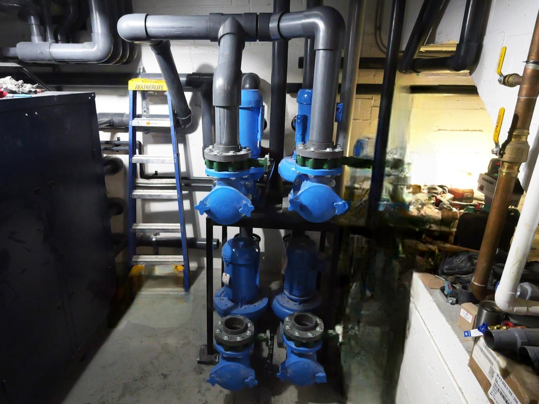 Poettcker Hall geothermal system