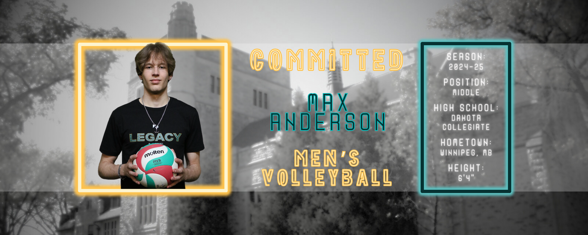 Men's Volleyball Take their Team to the Max with Another Anderson