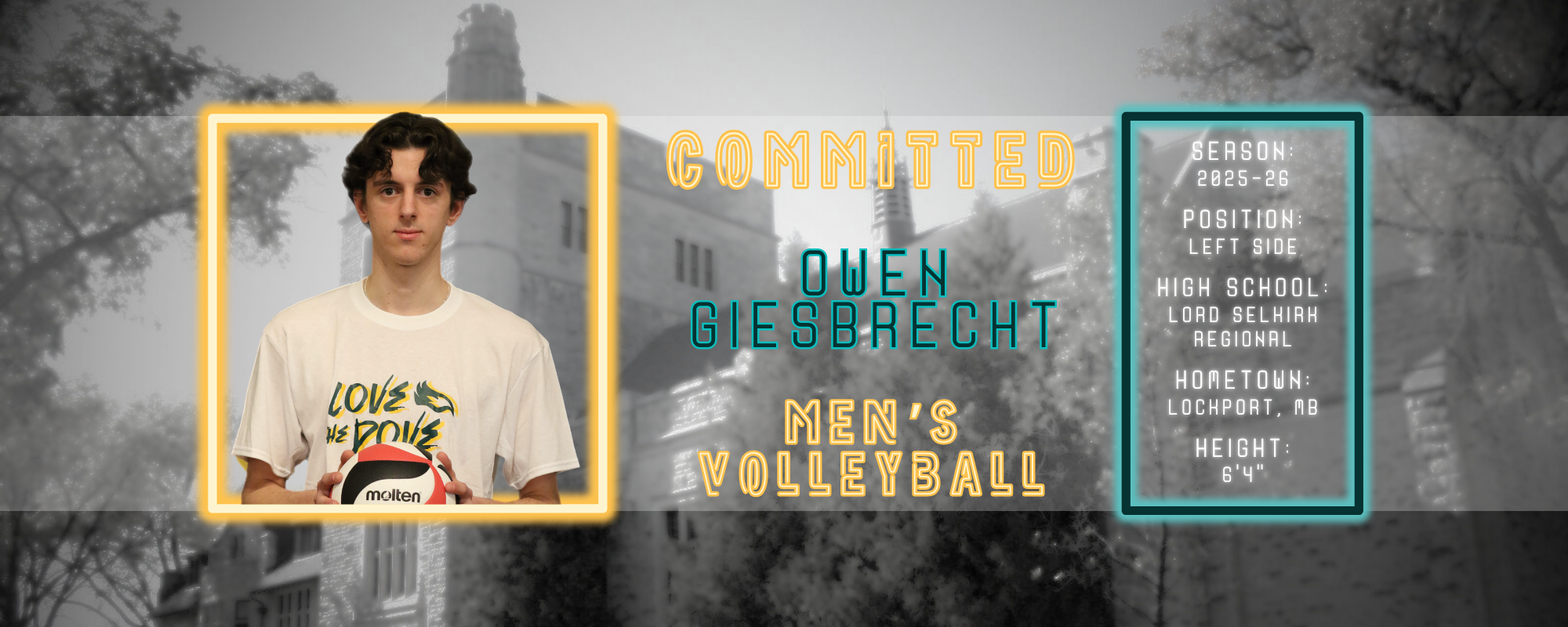 Blazers MVB Lock up Lockport Left Side Giesbrecht