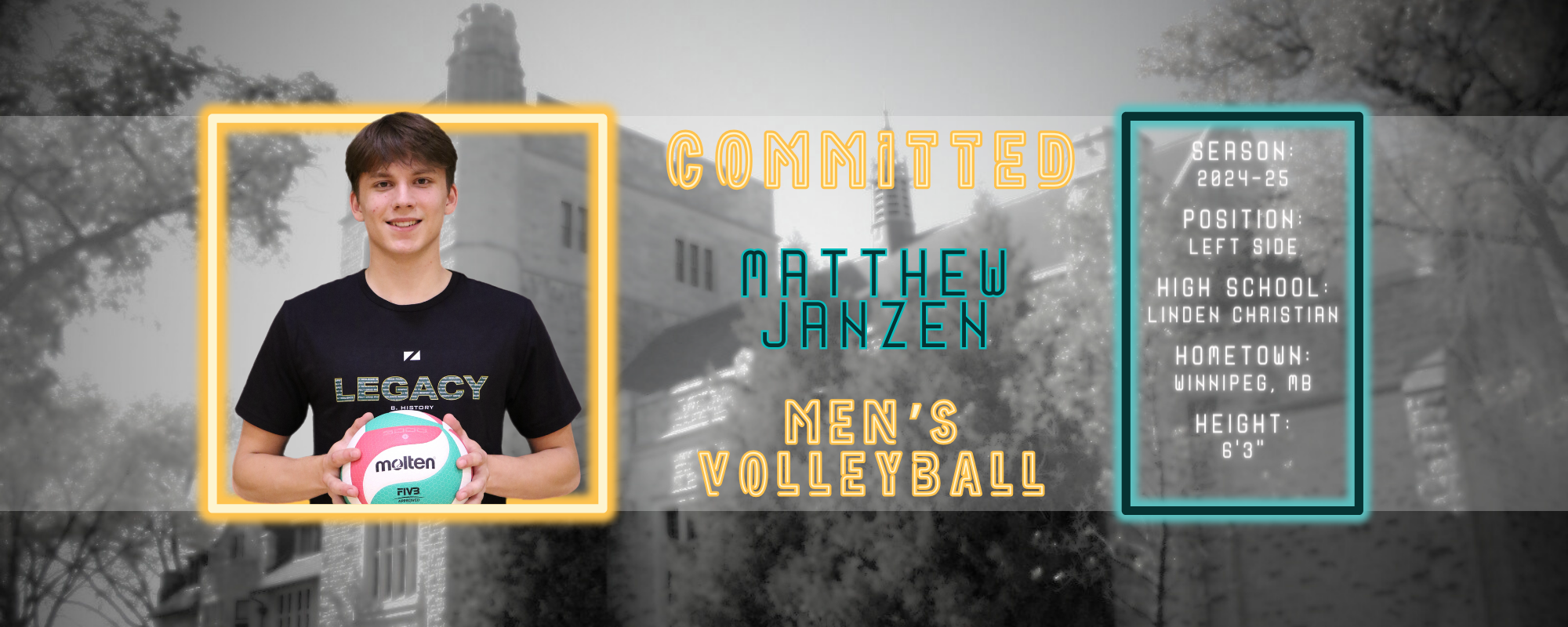 MVB Continue their Avalanche of Signings with Matthew Janzen