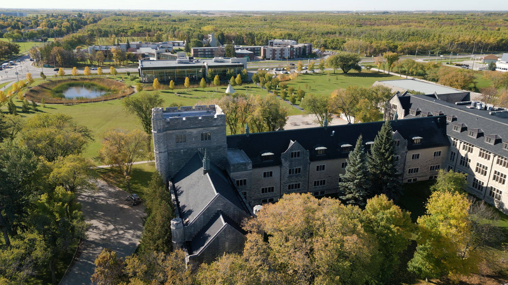 CMU fall campus