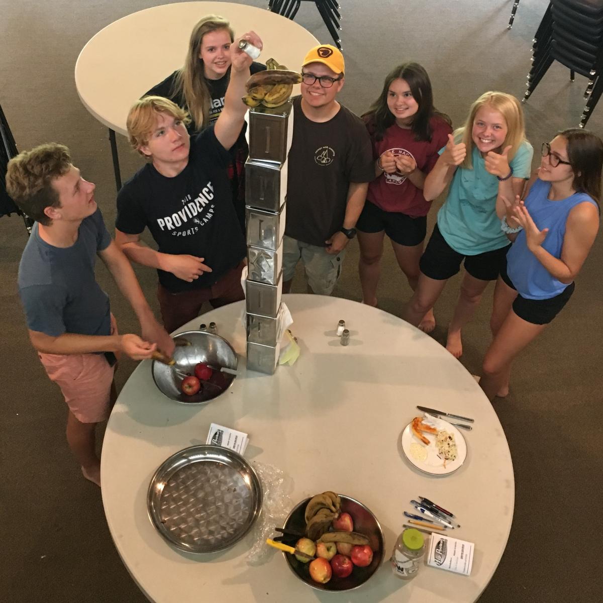 Camp Assiniboia campers