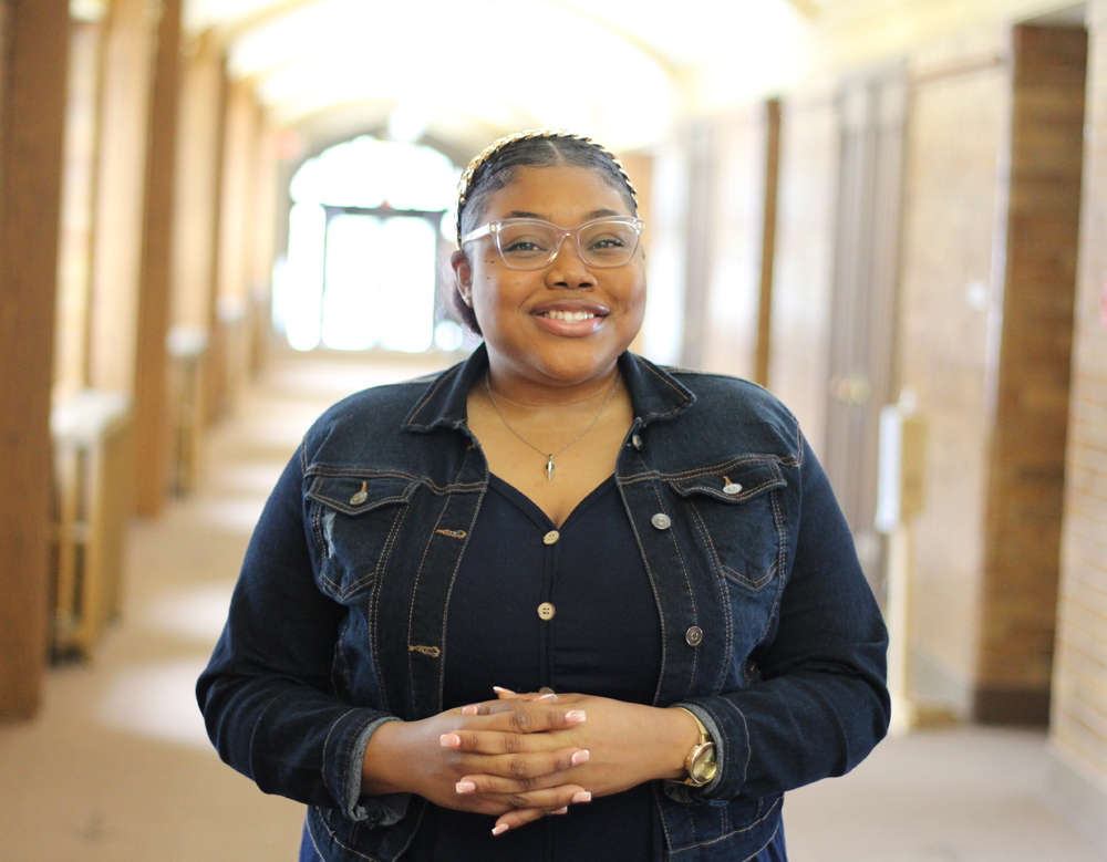 Student in hallway