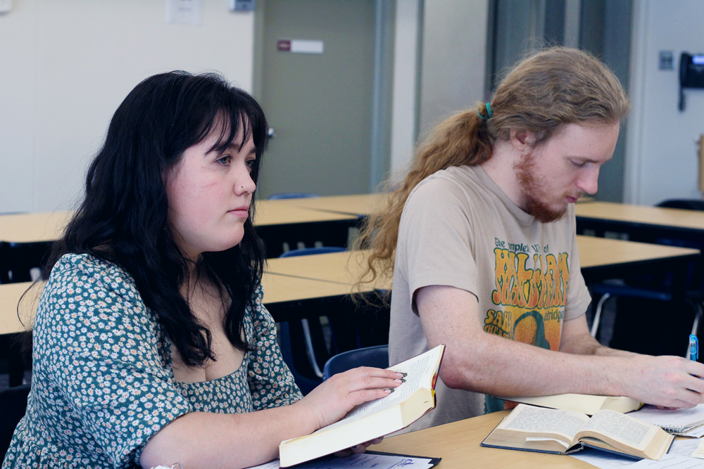 Students in classroom