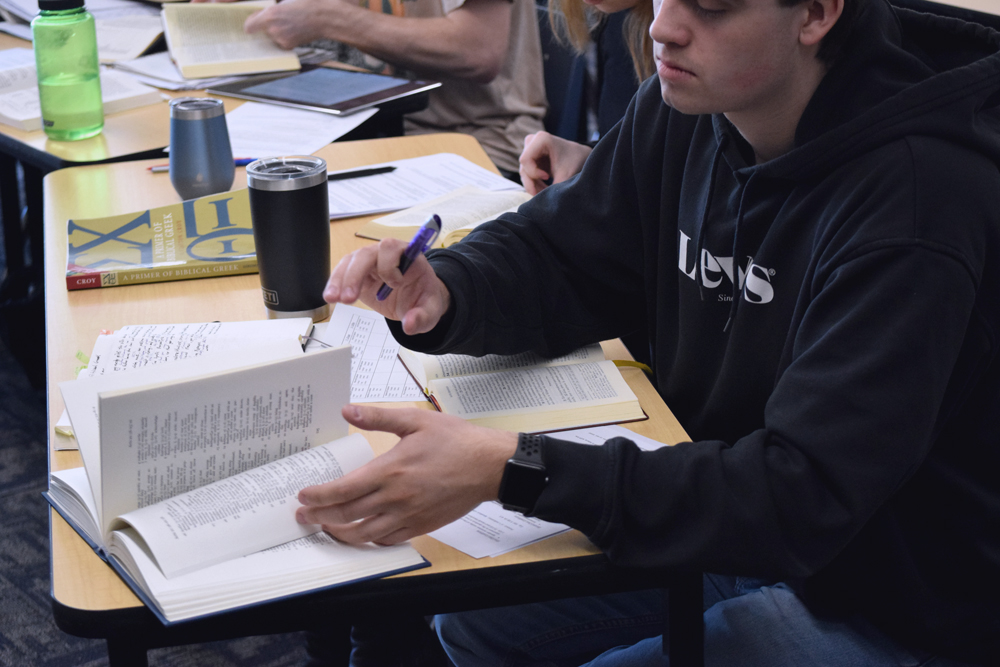 Students in classroom